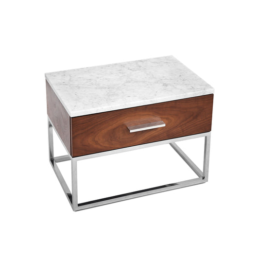 JOKLA Nightstand by Hekla Property showcasing timeless Nordic craftsmanship