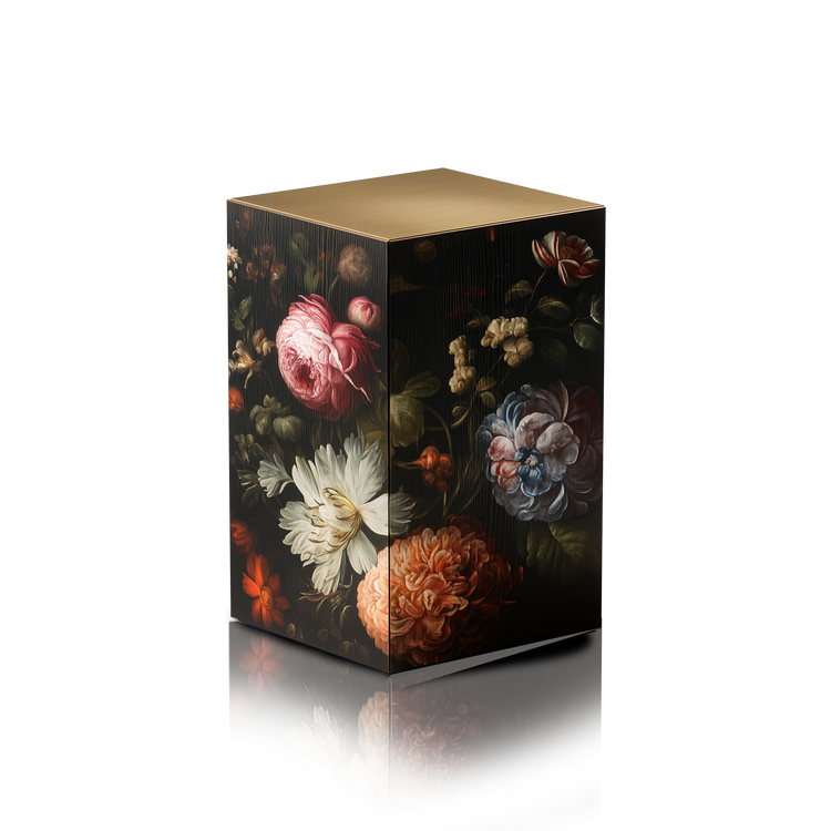 Floral side table from Dione Collection