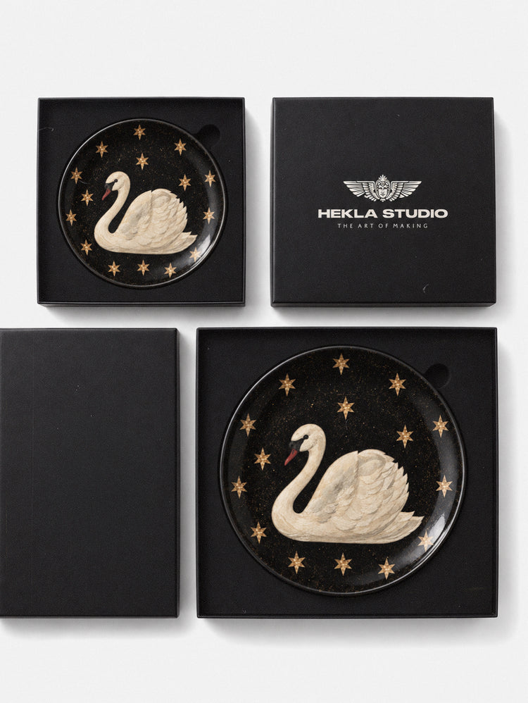 Wall plate - Swan