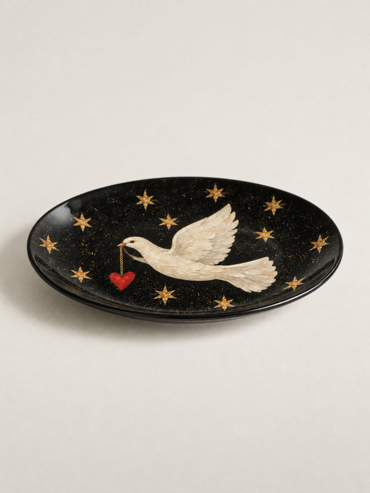 Wall plate - Dove