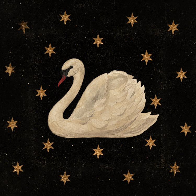 Wall plate - Swan