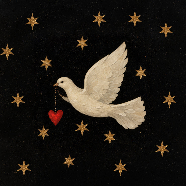 Wall plate - Dove