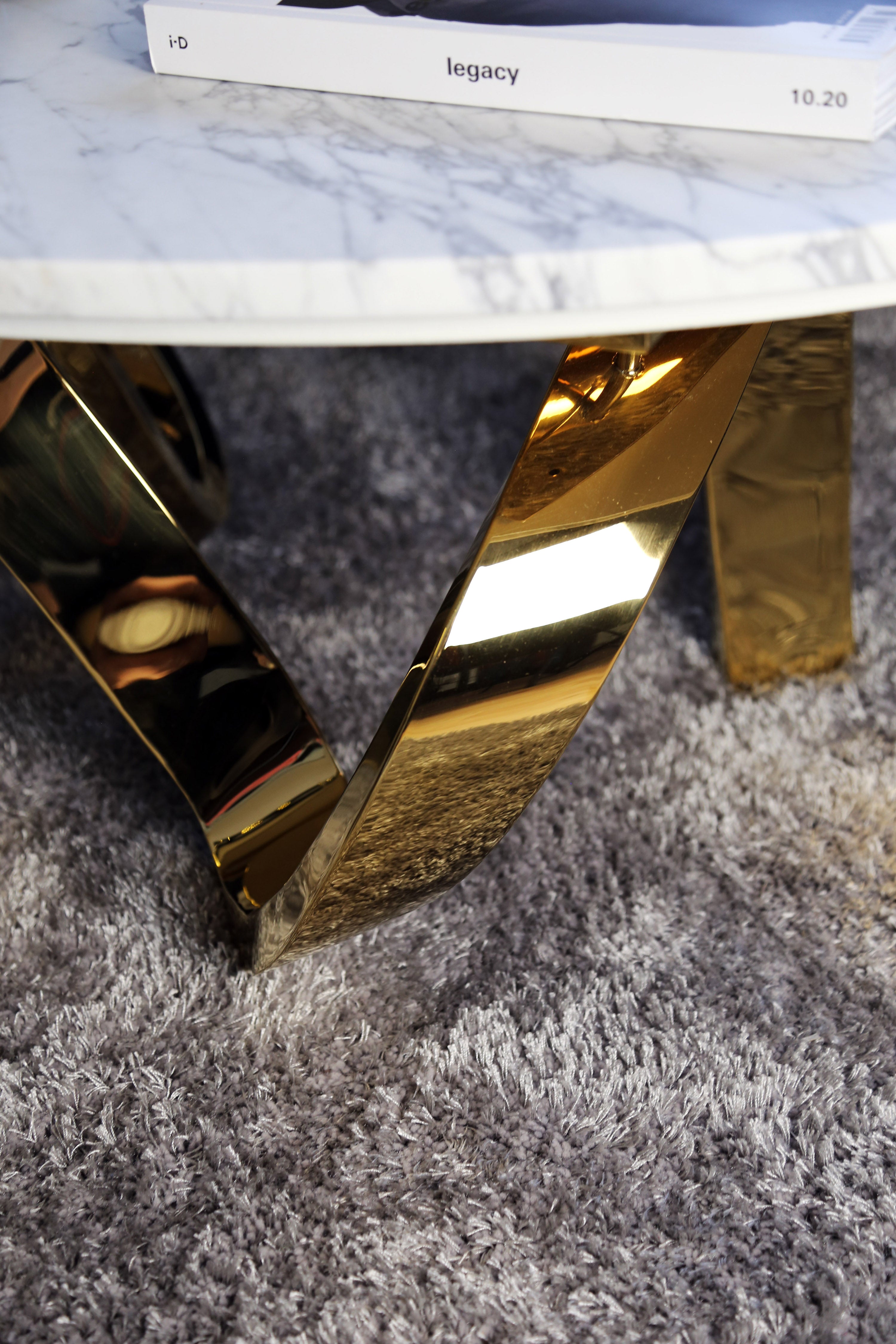 Artistic handmade coffee table from Hekla Property’s Erebus Collection.