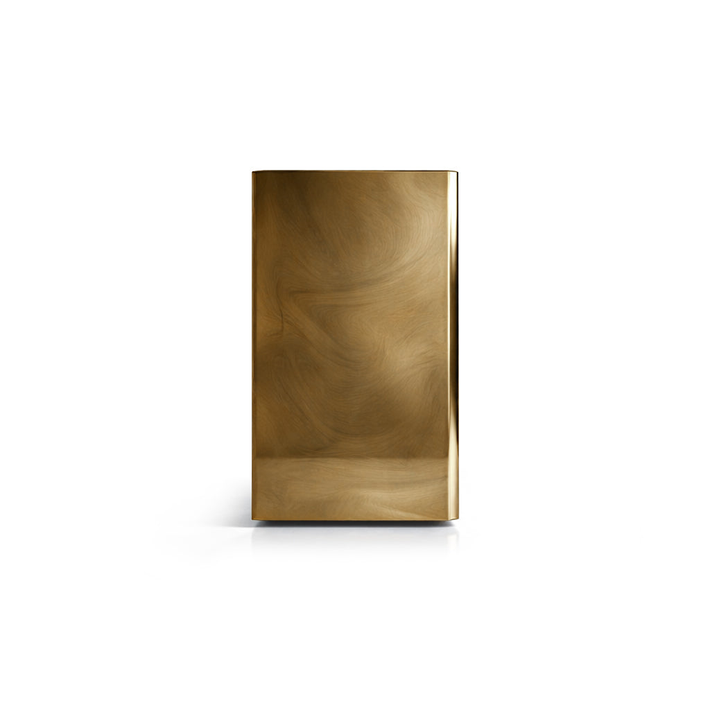 Top-down composition of Radiance table emphasizing graphic form and collectible design aesthetic.