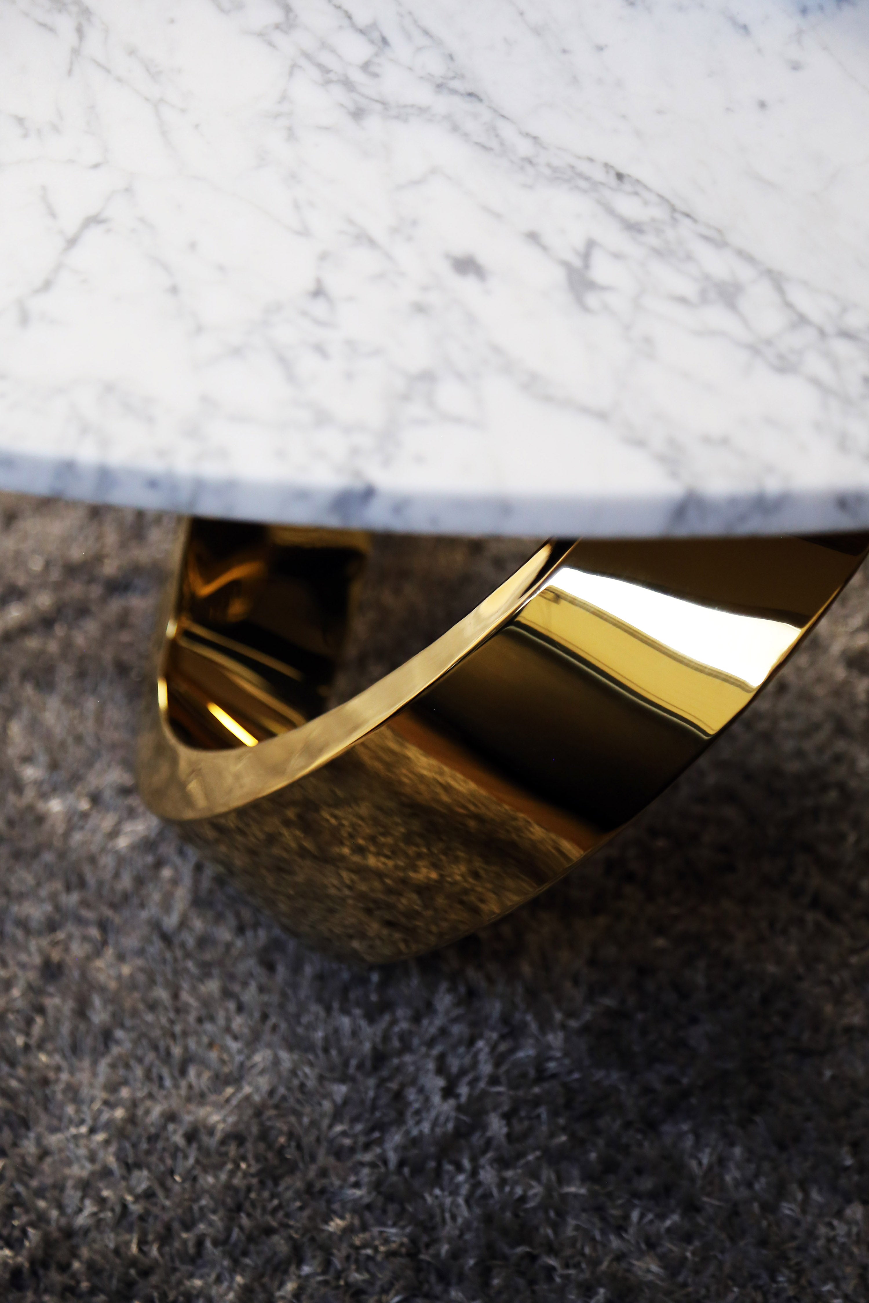 Artistic handmade coffee table from Hekla Property’s Erebus Collection.