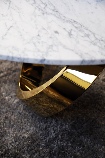 Artistic handmade coffee table from Hekla Property’s Erebus Collection.