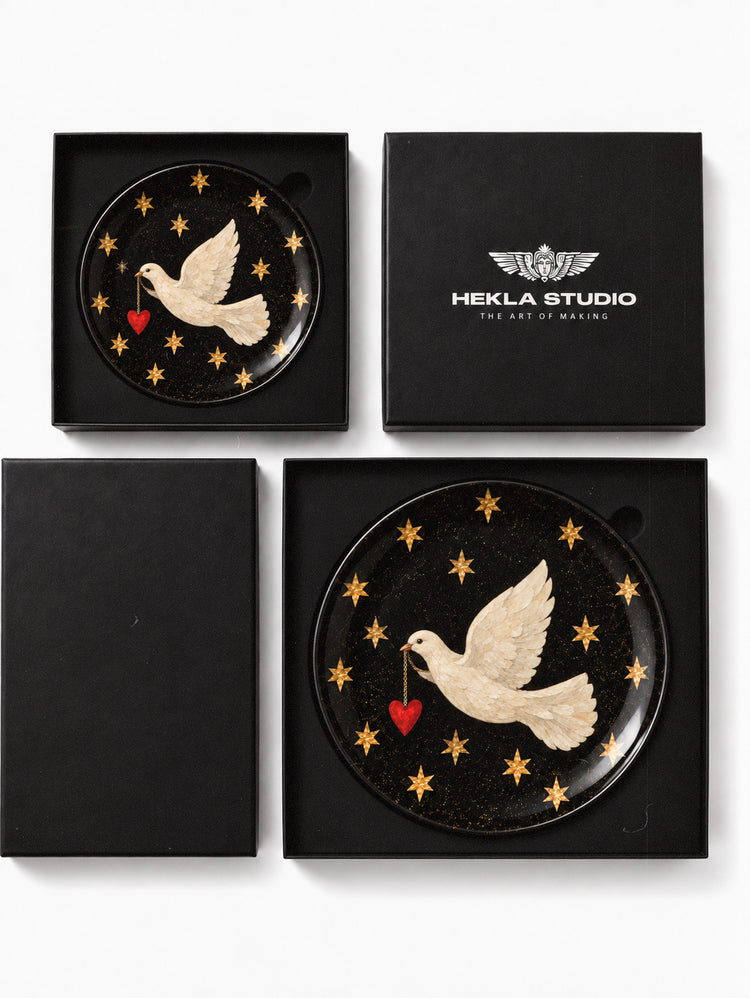 Wall plate - Dove