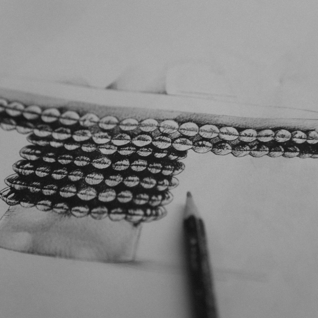 Lustra.table.hand drawn sketch 