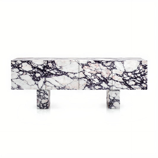 Sirens Sideboard in Calacatta Viola marble by Hekla Property