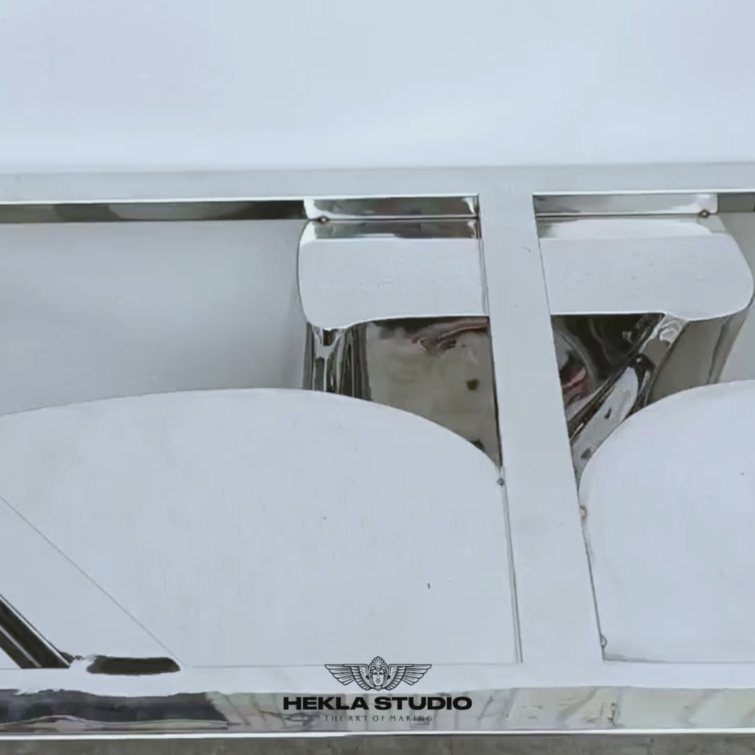 Krafla collection table — volcanic-inspired modern furniture design.