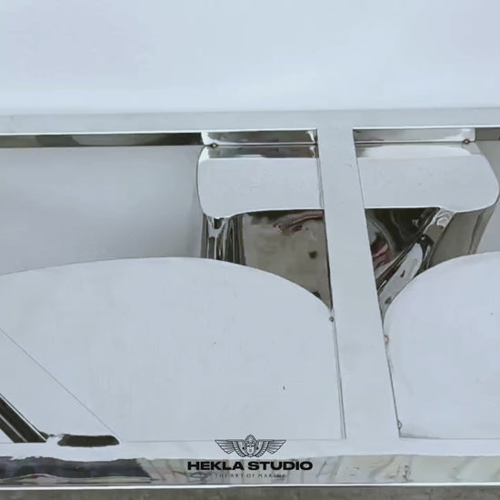 Krafla collection table — volcanic-inspired modern furniture design.